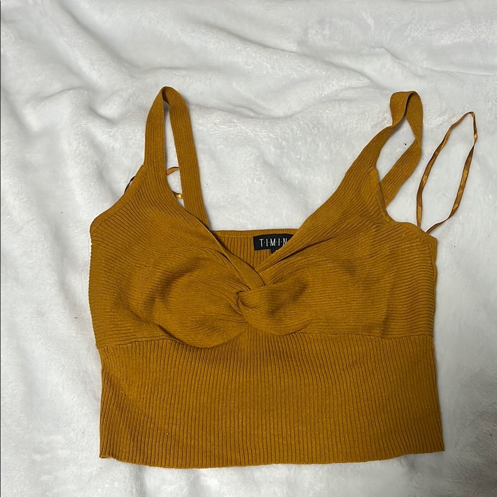Women's Mustard Top